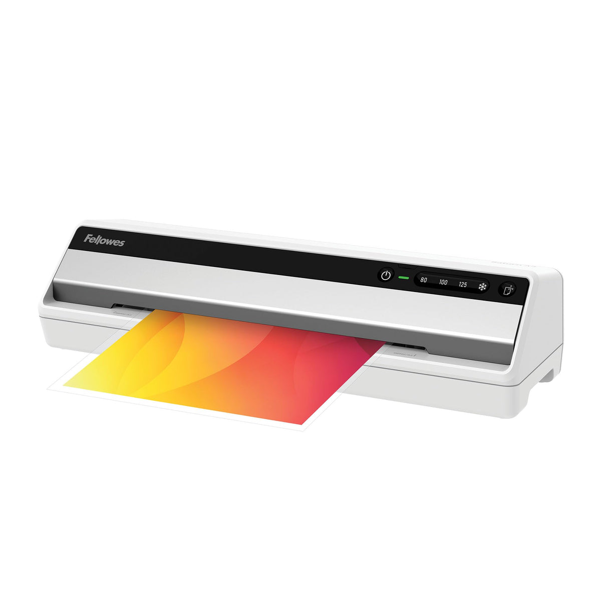 Fellowes Plastificadora Saturn A3 Pequeña Oficina – InstaHeat, lista en 60 segundos, sin atascos, apagado automático – Para fundas de 80/100/125 micras – Incluye 10 fundas – Uso en casa y oficina