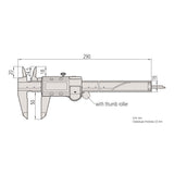 Mitutoyo 500 – 197 – 30 serie 500 Aos absoluta Digimatic pinzas con la exclusiva tecnología absoluta Codificar, 0 "-8"/0 Mm-200 mm gama