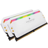 Corsair Dominator Platinum RGB 16 GB DDR4 3600MHz C18, LED RGB Memoria de Sobremesa Rendimiento de Alta, Respuesta Ajustados, 12 Direccionables CAPELLIX Leds RGB, 2 x 8 GB, Blanco