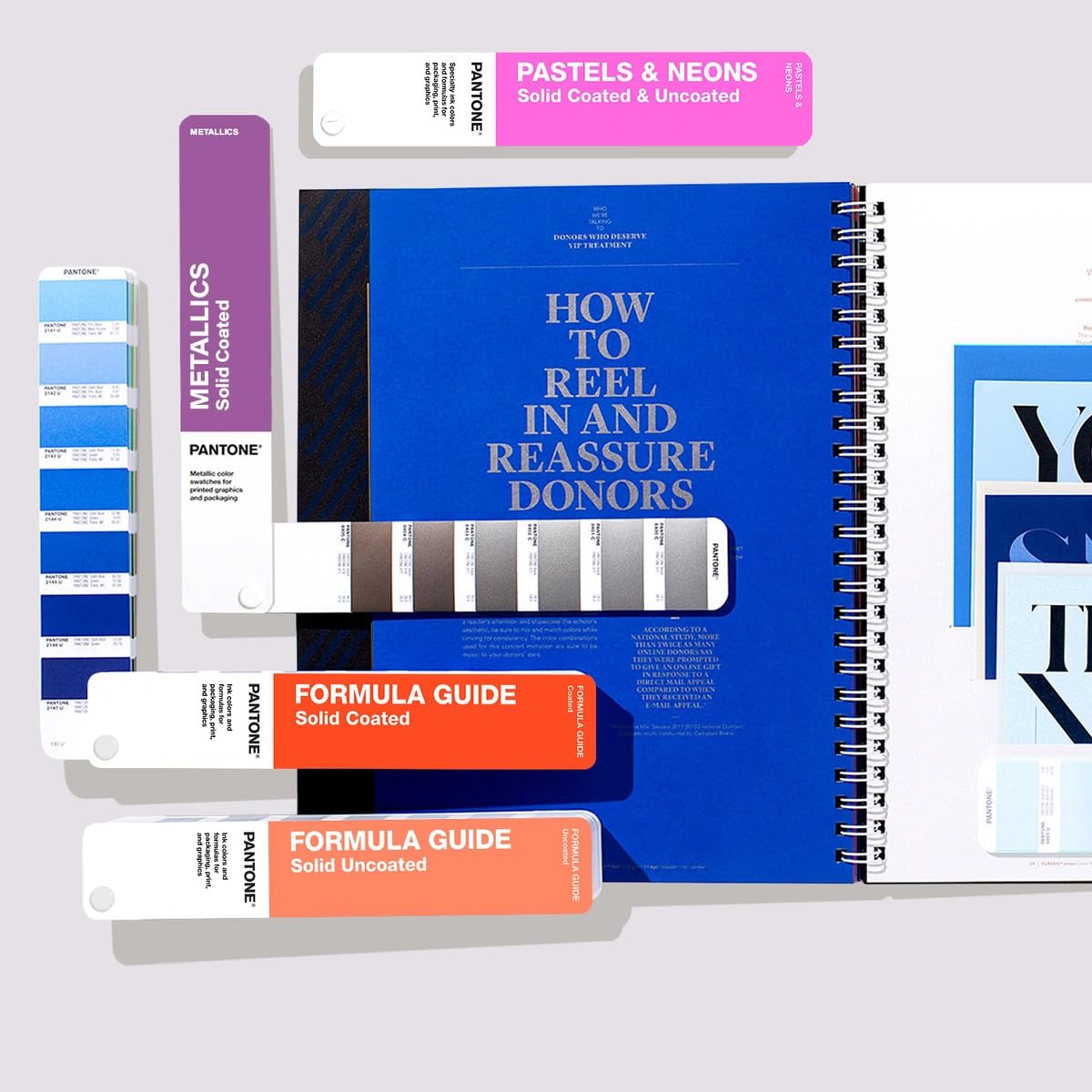 Pantone GP1605B - Juego de guías sólidas, multicolor