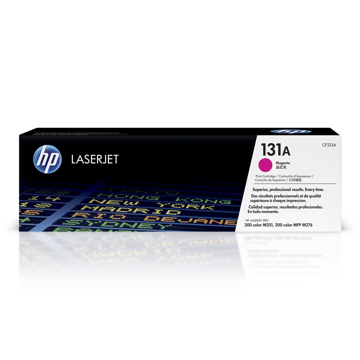 HP 131A CF213A, Magenta, Cartucho Tóner Original, de 1.800 páginas, para impresoras HP LaserJet Pro 200 color MFP M276, MFP M276n, MFP M276nw, M251, M251n y M251nw