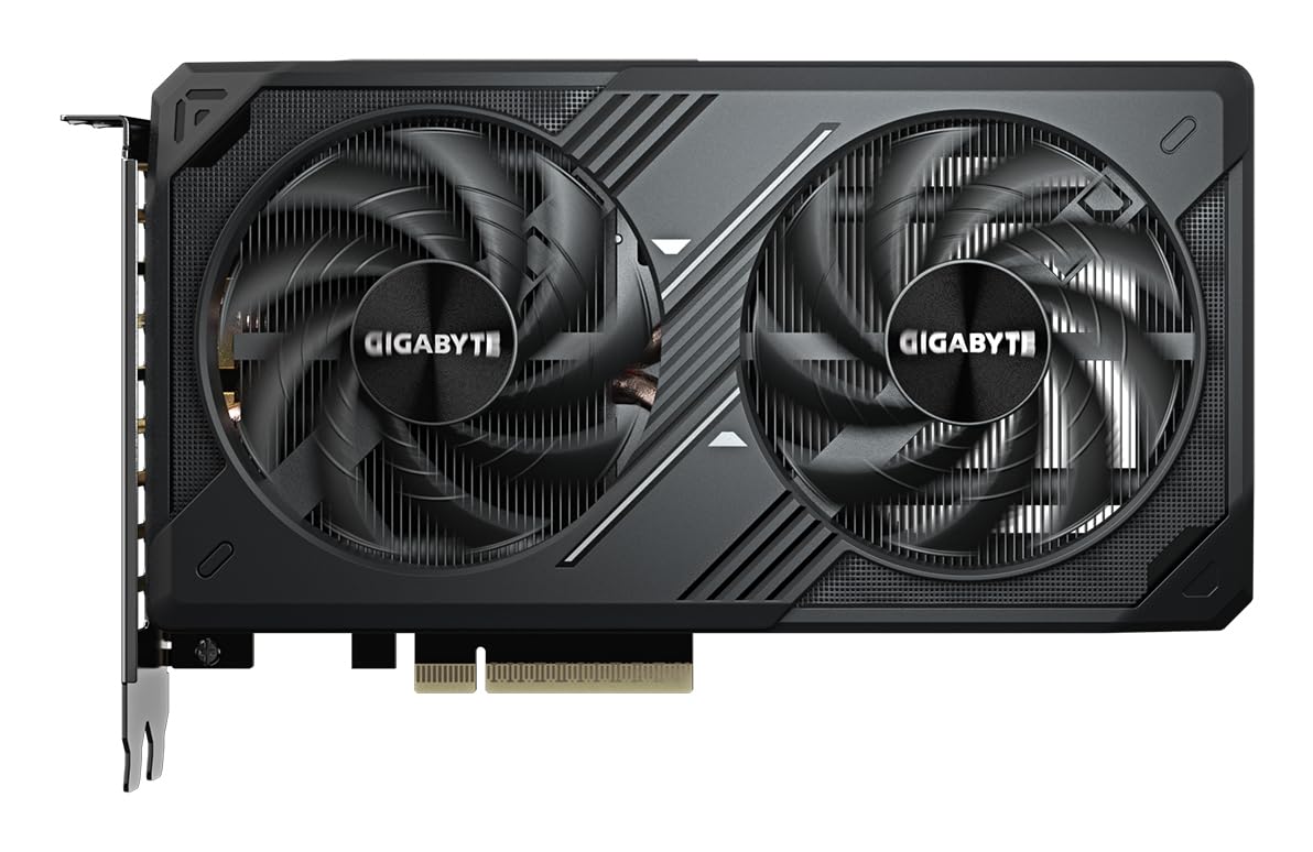 Gigabyte GeForce RTX 5060 WINDFORCE 8G Tarjeta Gráfica - 8GB GDDR7, 128bit, PCI-E 5.0, 2497 MHz Frecuencia del núcleo, 3 x DisplayPort, 1 x HDMI, GV-N5060WF2-8GD