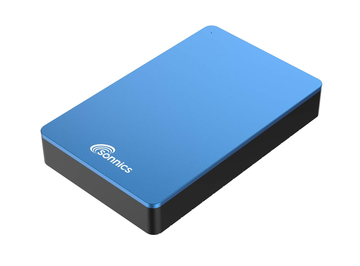 Sonnics 4TB USB 3.0 Externos Duros Discos por Ventanas PC, Mac, Xbox One & PS4, Azul