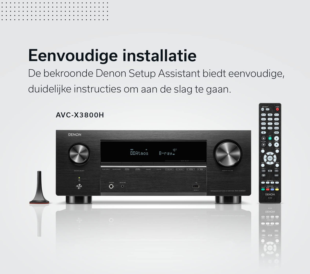 DENON AVC-X3800H Amplificador Hi-Fi Bluetooth/USB/FM