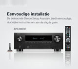 DENON AVC-X3800H Amplificador Hi-Fi Bluetooth/USB/FM