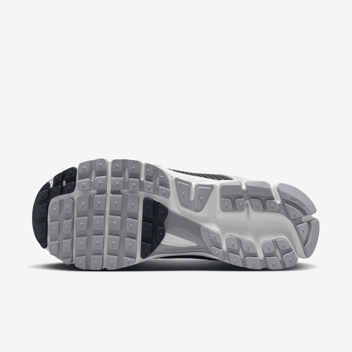 NIKE Zoom Vomero 5, Sneaker Mujer, White Metallic Silver Armory Navy Sail, 42 EU