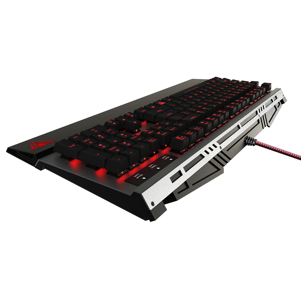 Patriot Memory Viper V730 - Teclado mecánico para Juegos con retroiluminación LED con interruptores Kailh Brown - Teclado QWERTY Francia Diseño - PV730MBULGM-FR