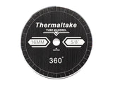 Thermaltake CL-W093-AL00BL-A - Refrigeración (ID 1/2’’ (12mm) x OD 5/8’’(16mm), 360°, Aluminio, De plástico)