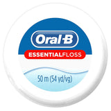 Oral-B EssentialFloss - Hilo dental para defensa de cavidades, 50 m, paquete de 2