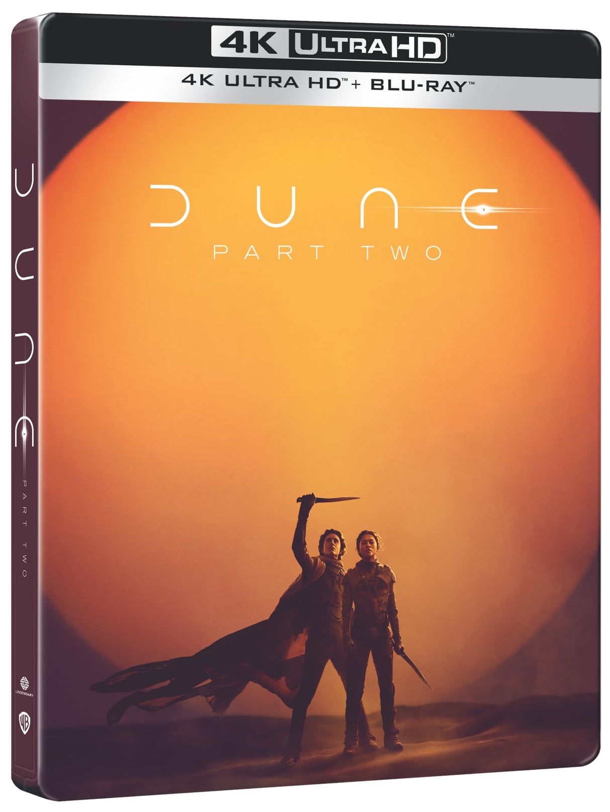 Dune: Part II Double Steelbook Collector’s Edition [4K Ultra HD] [2024] [Blu-ray] [Region Free]
