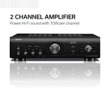 DENON Amplificador, Plata, Talla única