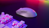 Turtle Beach Pure Air - Ratón de Juego RGB ergonómico inalámbrico Ultraligero, Sensor óptico de 26 000 PPP, 125 Horas de batería, interruptores mecánicos Titan, iluminación RGB - Blanco