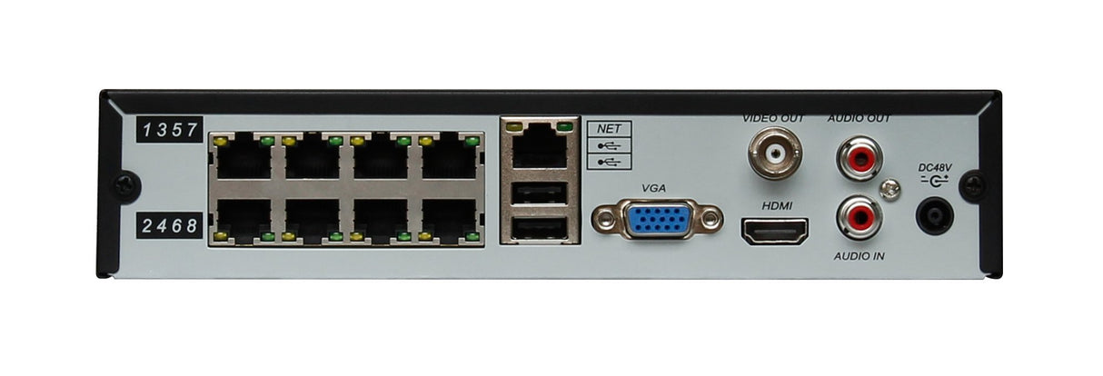 Sricam Italia ObaSecurity reconocimiento Facial y perímetro, aplicación Italiana Oba móvil, 8 Canales PoE