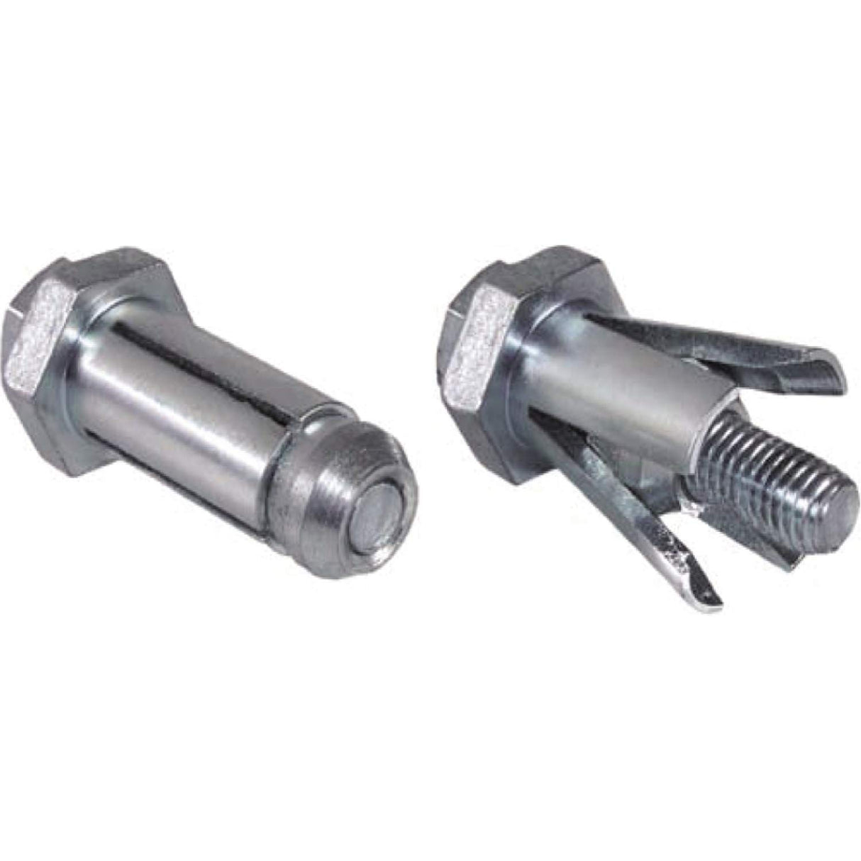 BOXBOLT BQ2G12 - Fijación de perfil hueco, color plateado