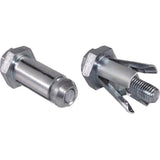 BOXBOLT BQ2G12 - Fijación de perfil hueco, color plateado