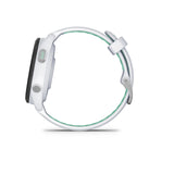 Garmin Forerunner 265S Reloj Inteligente para Correr con GPS, Pantalla Táctil AMOLED, Métricas Optimizadas, Planes de Entrenamiento, Pay, Música, Autonomía de 15 Días, Blanco