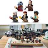 LEGO Star Wars: Skeleton Crew The Onyx Cinder Juguete de Construcción Infantil con Nave Estelar de Colección, 5 Minifiguras de Personajes, Regalo para Niños, Niñas y Fans de 10 Años o Más 75374