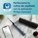 Philips Sonicare DiamondClean 9000, cepillo dental eléctrico, edición especial, cepillo dental sónico con aplicación, sensor de presión, soporte de carga, color aguamarina, modelo HX9911/89