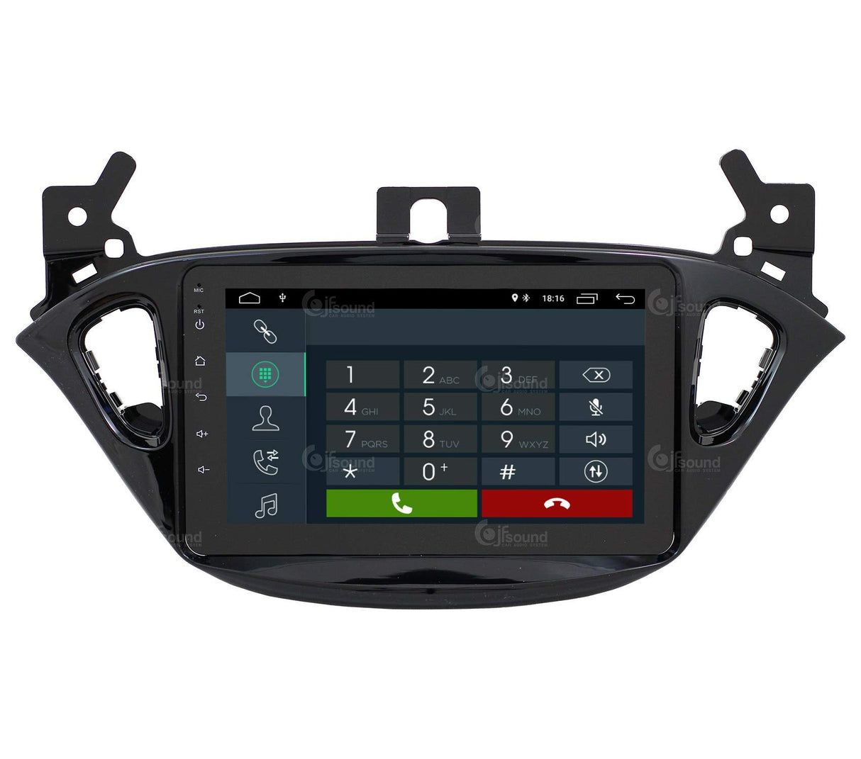 Radio de Coche Personalizada Opel Corsa E Android Dab GPS Bluetooth WiFi USB Full HD Touchscreen Display 8”
