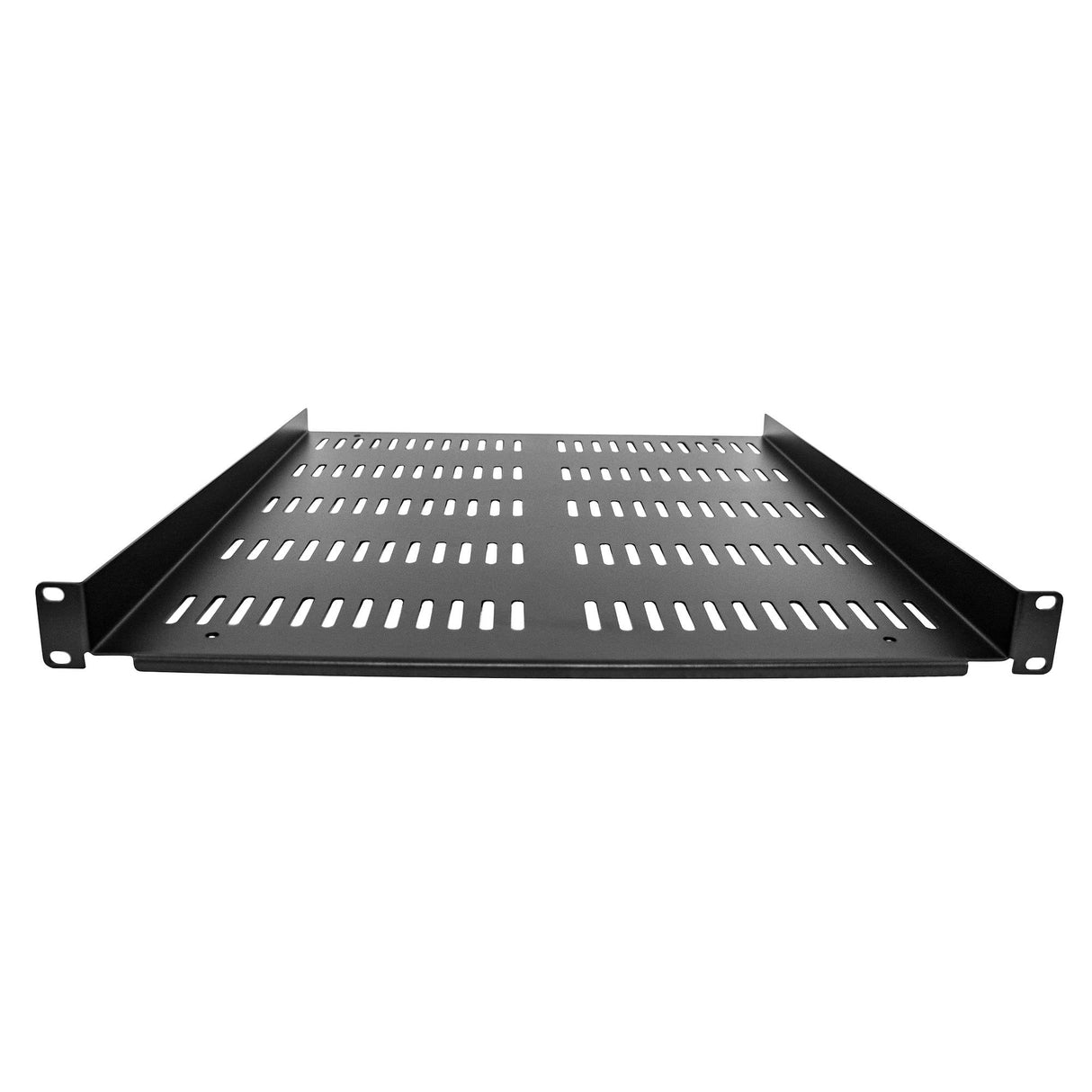 StarTech.com Estante Ventilado 1U para Armario Rack de Servidores, Bandeja Universal Voladiza para Montaje en Rack de 19", Capacidad de 25kg, de 20" de Profundidad, SHELF-1U-20-FIXED-V