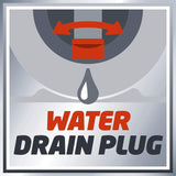 Einhell GC-WW 1250 NN - Grupo de presión con Hidrobox (1200 W, 5000 L / h Tasa de suministro máx., Presión de entrega máxima 5 bar, interruptor de presión, manómetro, contenedor de 20 L)