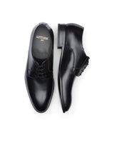 Lottusse L5881, Zapatos de Cordones Derby Hombre, Negro (Slimer Negro 000), 45 EU