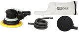 KS Tools 515.3066 - Amoladora excéntrica para desbaste, con aspiración de polvo