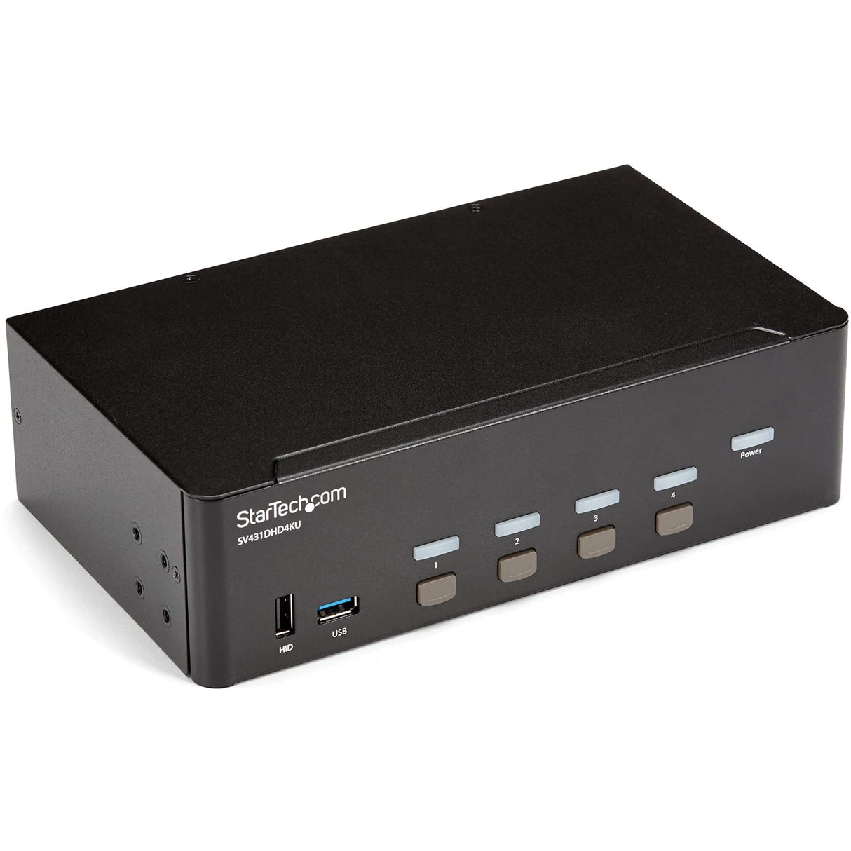 StarTech.com Switch Conmutador KVM de 4 Puertos HDMI - 4K de 30Hz - de Pantalla Doble