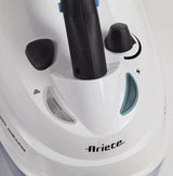 Ariete 4146 Limpiadora de Vapor, 5 Bars de Presión, Potencia 1500 W, Autonomía 55 min., color blanco y detalles en azul