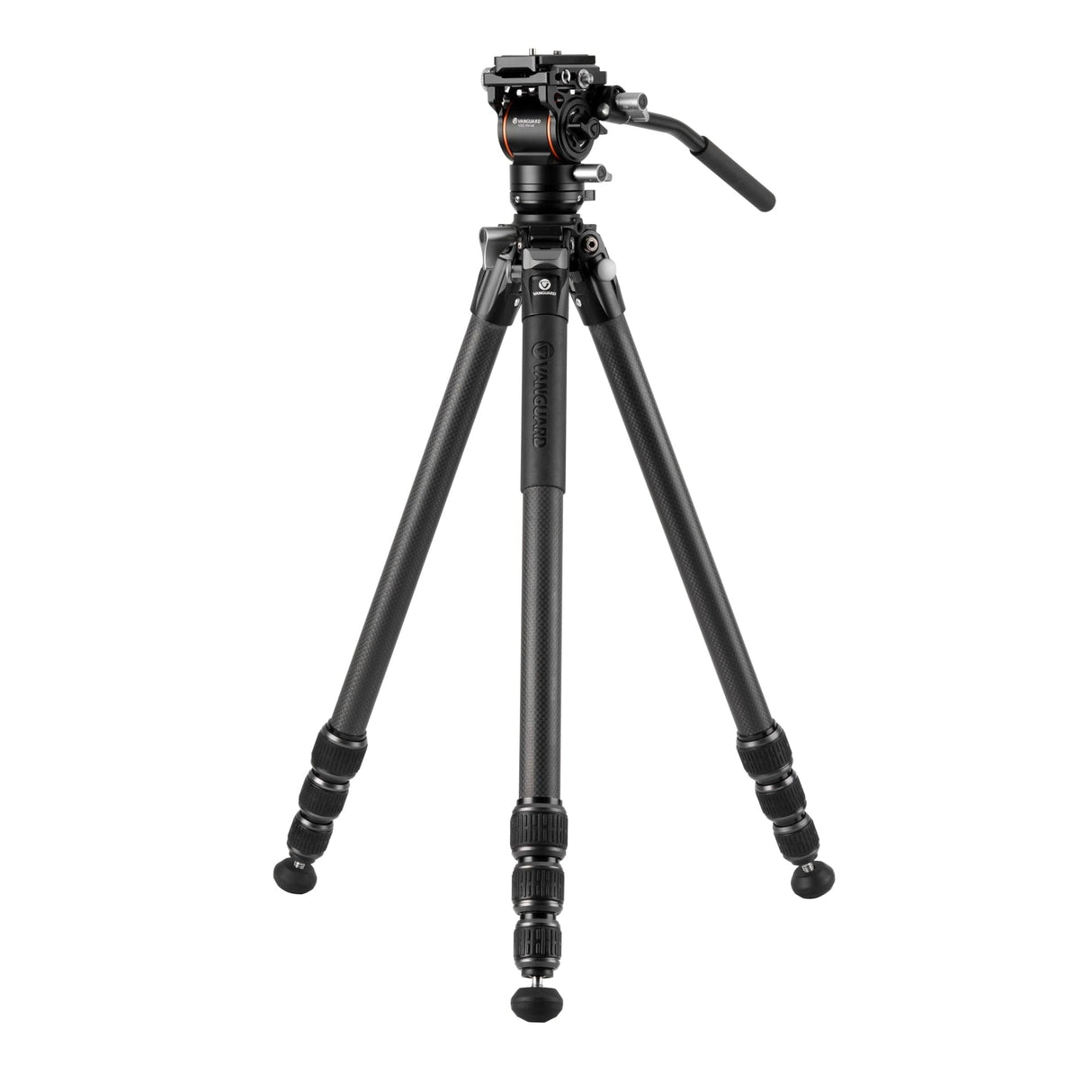 Vanguard Alta Pro 3VL 264CV14 - Trípode de vídeo de Carbono, rótula Veo PV-14 y Base niveladora