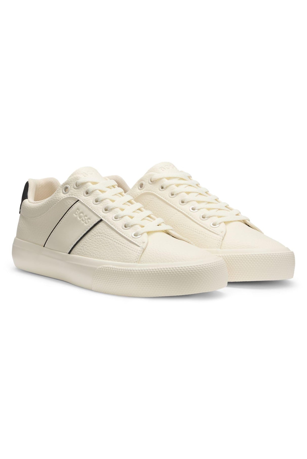 BOSS Aiden_Tenn_grltp, Tenis para Hombre, Natural, 43 EU