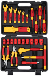 KS Tools 117.1895 - Kit de herramientas aislado para vehículos híbridos y eléctricos (26 piezas)