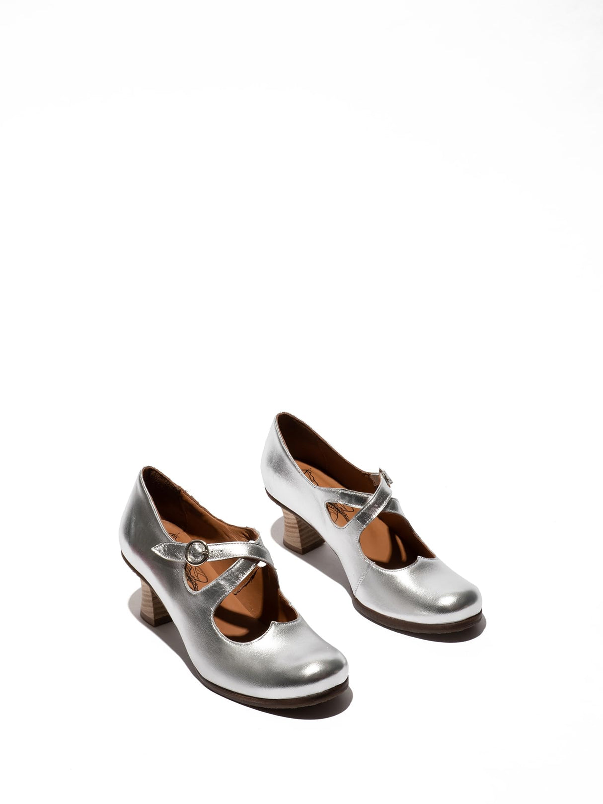 Fly London BAIV276FLY, Zapatos Mujer, Silver, 38 EU