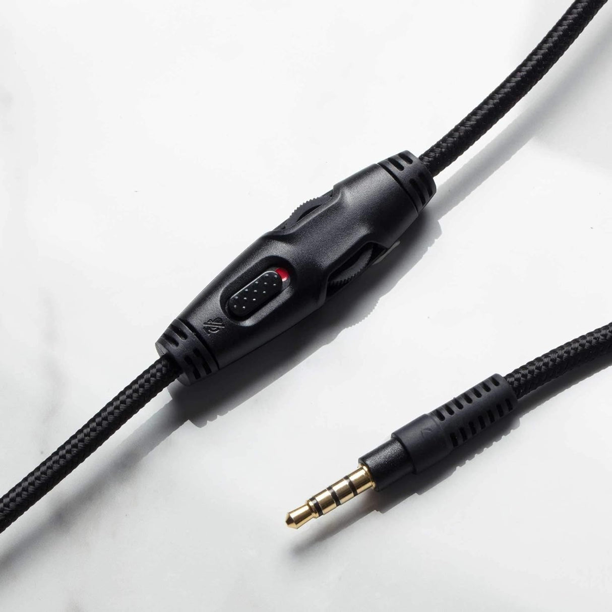 HyperX Cloud Alpha – Cascos de Gaming con cable trenzado extraíble, compatibles con PS4, Xbox One y platformas de 3.5 mm