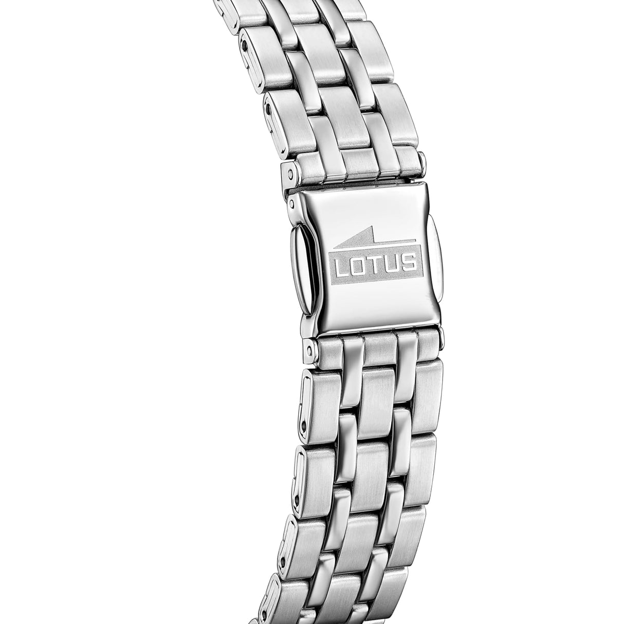 Lotus Reloj Mujer 18980/6 Square Series Caja de Acero Inoxidable 316l Plateado Correa de Acero Inoxidable 316l Plateado