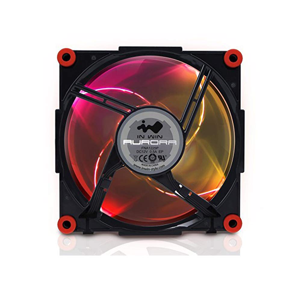 IN WIN Aurora Negro Rojo