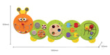 VIGAtoys- Wall Toy Caterpillar - Figura Decorativa de Pared (44557)