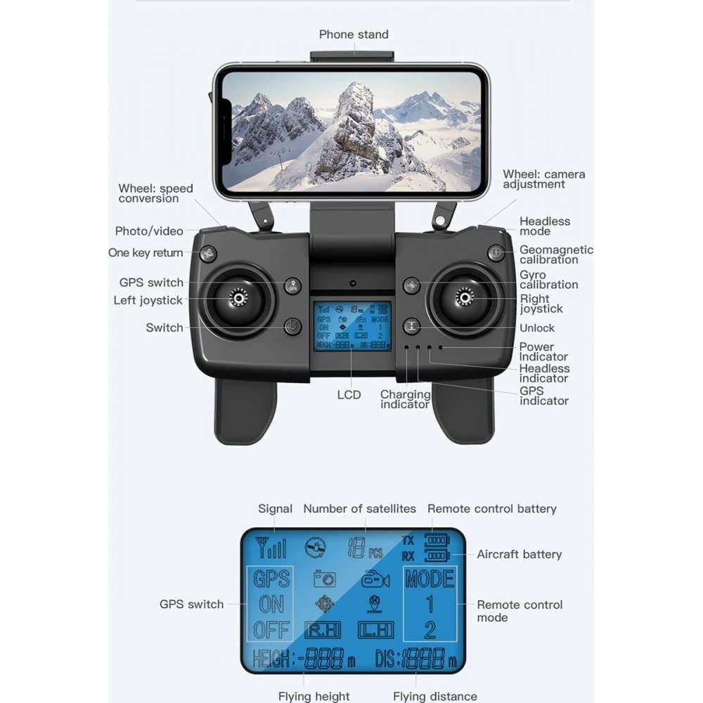 LUXWALLET- Libra2 Zumbido, Color Gris, One Size (L900 Pro-S)