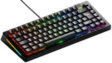 Glorious Gaming GMMK 3 Pro: Teclado mecánico Personalizable, TKL 75%, Carcasa de Aluminio y Juntas modulares, switches con Hot Swap MX, Espuma fonoabsorbente, QWERTZ alemán - Negro