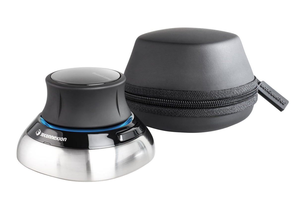 3Dconnexion SpaceMouse Wireless (Bluetooth Edition, ratón 3D, inalámbrico, negro)