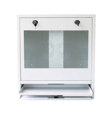 Techly ICRLIM10W estante Bastidor de pared Blanco - Estantería (Bastidor de pared, Blanco, 55,9 cm (22"), 620 mm, 304 mm, 670 mm)