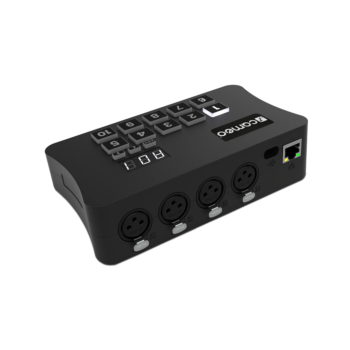 Cameo DVC CUE - Interfaz USB a DMX con hasta 2048 canales DMX y panel de control iluminado