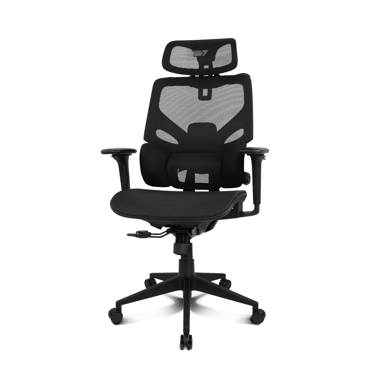 DRIFT GAMING DRAIR400 - Silla Gaming Profesional, Malla polímero Reforzado, reposabrazos Acolchados Ajustables 4D, pistón Clase 4, giratoria, inclinable, Regulable, Color Negro