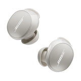 Bose QuietComfort Earbuds True Wireless, Auriculares con Bluetooth con cancelación de Ruido Activa y micrófono, Tecnología Deep Bass y clasificación IPX4, hasta 8,5 Horas de autonomía, Blanco Ahumado