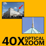 KODAK Pack Bridge Digital Pixpro Astro Zoom AZ405 + Tarjeta SDHC Kodak Ultra High Speed U1 32GB - Cámara Digital 20 Megapíxeles, Zoom 40X, Gran Angular, LCD, Video Full HD 1080p, OIS, Pilas AA - Negro