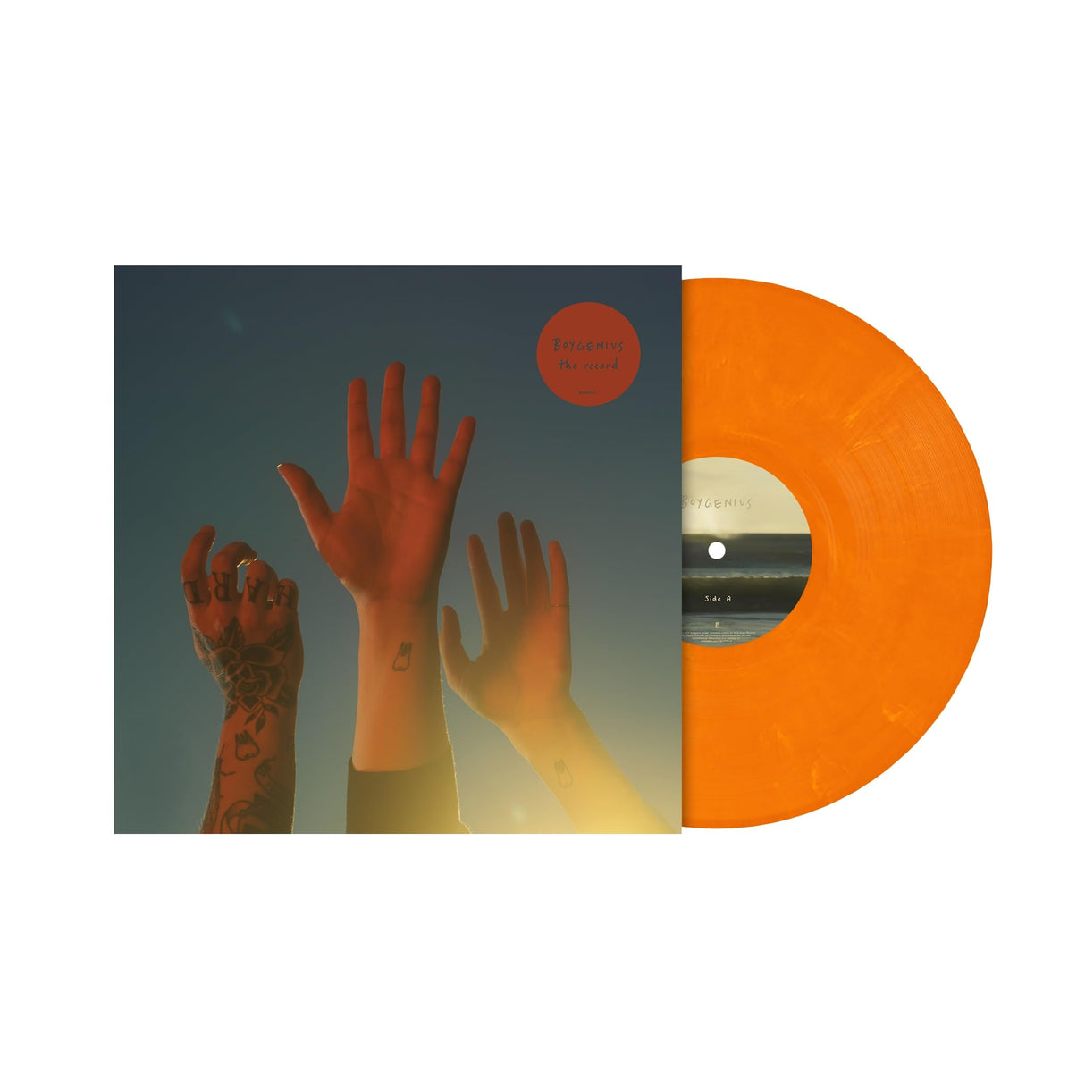 the record[Orange Swirl LP] [Vinilo]