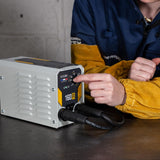 GYS, GYSMI 160A, estación de soldadura de electrodo recubierto 160A monofásico 230V (MMA), arco fuerza, antisticking, Hot Start, Con portaelectrodos, Cable de masa