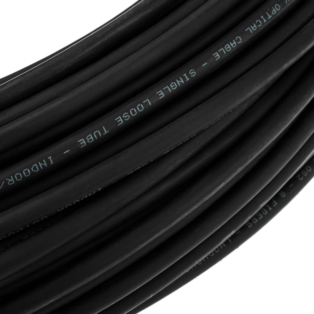 BeMatik - Bobina de Fibra óptica 9/125 monomodo 6 Fibras Exterior de 100 m OS2