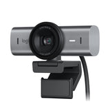 Logitech MX Brio Ultra HD 4K para Colaboración y Streaming Cámara Web, 1080p a 60 FPS, Dos Micrófonos Reductores de Ruido, USB-C, Tapa, Compatible con Microsoft Teams, Zoom, Google Meet, Grafito