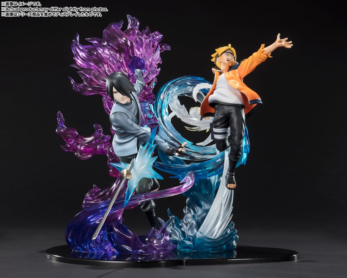TAMASHII NATIONS BANDAI Boruto: Naruto Next Generations - Sasuke Uchiha -Boruto- Kizuna Relation, Spirits FiguartsZero Figura